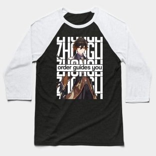 ZHONGLI order guides you Genshin Impact Baseball T-Shirt